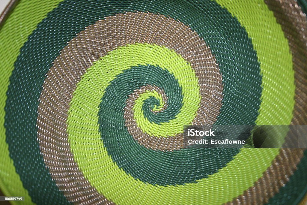 Verde em espiral - Royalty-free Abstrato Foto de stock