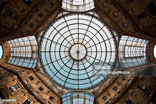 Photo libre de droit de Galleria Vittorio Emanuele Ii banque d'images et plus d'images libres de droit de Architecture - Architecture, Cercle, D'autrefois