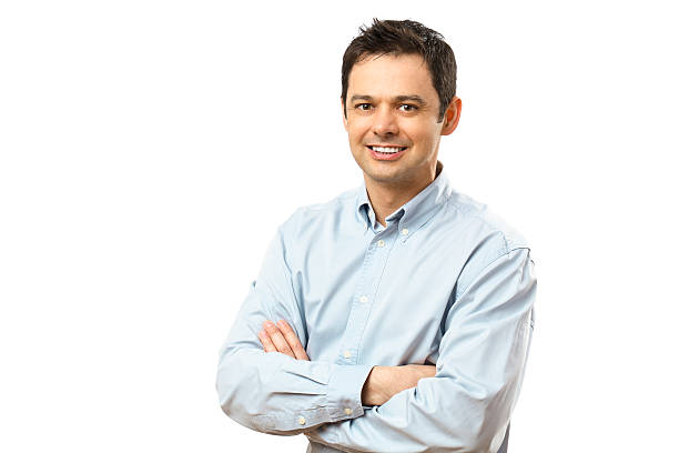 istock Portrait of a confident man 186860053