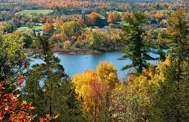 istock Autumn Colours From Folley Mountain 186860393