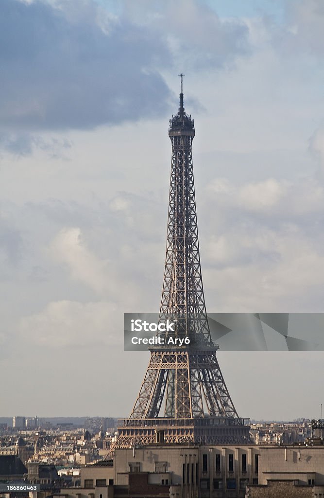 Torre Eiffel a Parigi, Francia - Foto stock royalty-free di Acciaio