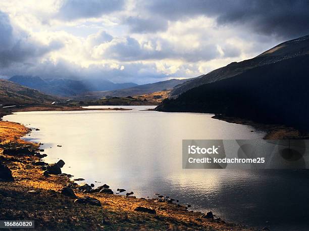 Llyn Gwynant Stock Photo - Download Image Now - Llyn Gwynant, Snowdonia, Snowdonia National Park