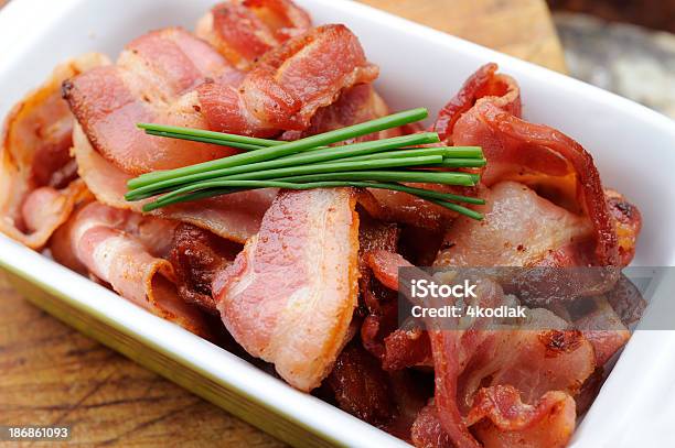 Photo libre de droit de Bacon banque d'images et plus d'images libres de droit de Bacon - Bacon, Aliments et boissons, Horizontal