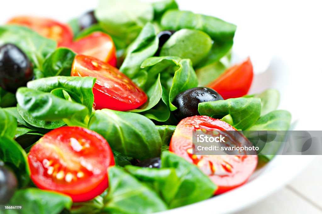 Salada mista - Foto de stock de Alface royalty-free