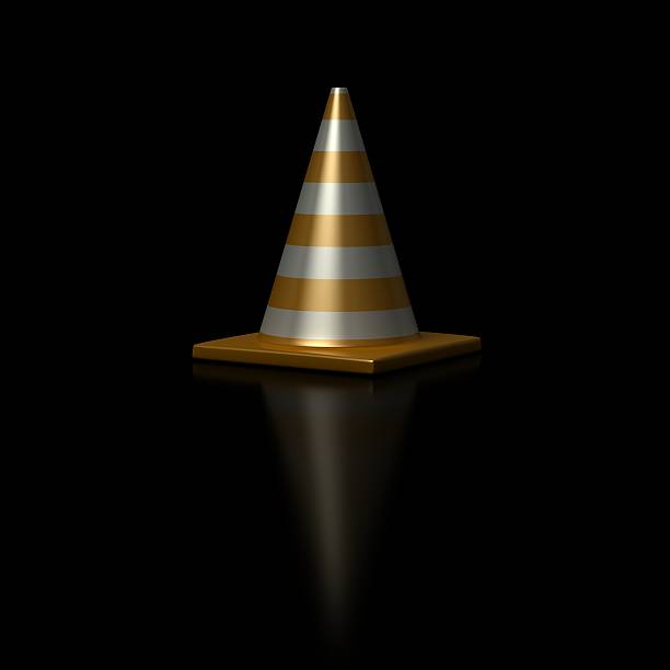 traffic cone stock photo