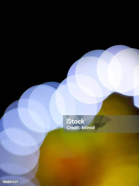 Defocused Lights Isolated On Black Stock Photo - Download Image Now - Abstract, Black Background, Black Color