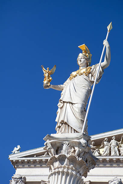 istock statue of Athena, Vienna, Austria 186862311