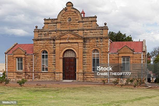 Ficksburg Town Hall Stock Photo - Download Image Now - Cloudscape, Famous Place, Free State Province