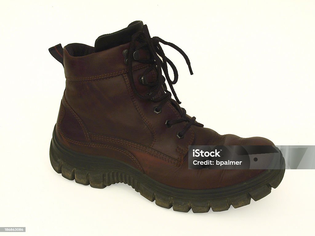 brown leather boot "A quality boot, nicey broken in. These are comfy :)" Boot Stock Photo