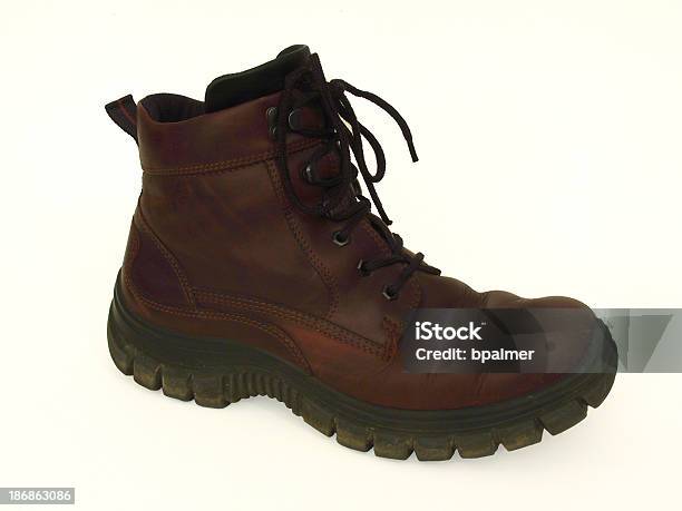 Brown Leather Boot Stock Photo - Download Image Now - Boot, Brown, Cultures