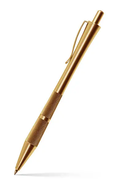 Photo of Stylish Gold Ballpoint Pen