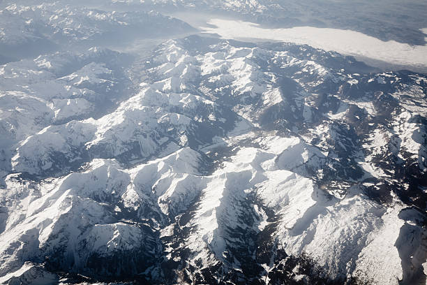 istock Aerial view of mountains 186863254