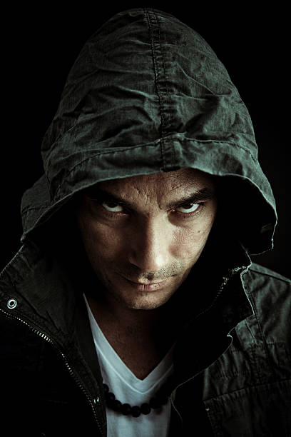 istock Hooded Latino man 186863359