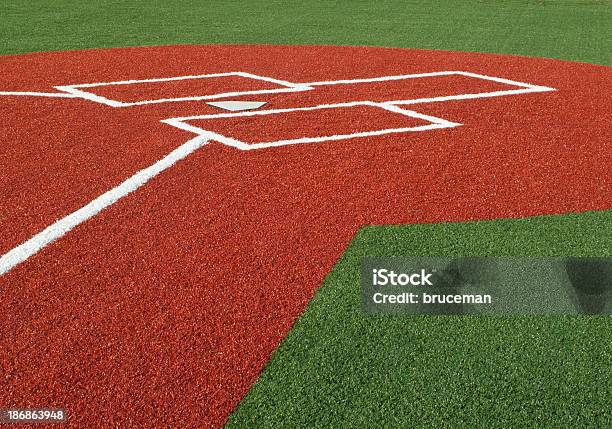 Baseballfeld Stockfoto und mehr Bilder von Baseballfeld - Baseballfeld, Sode, Baseball