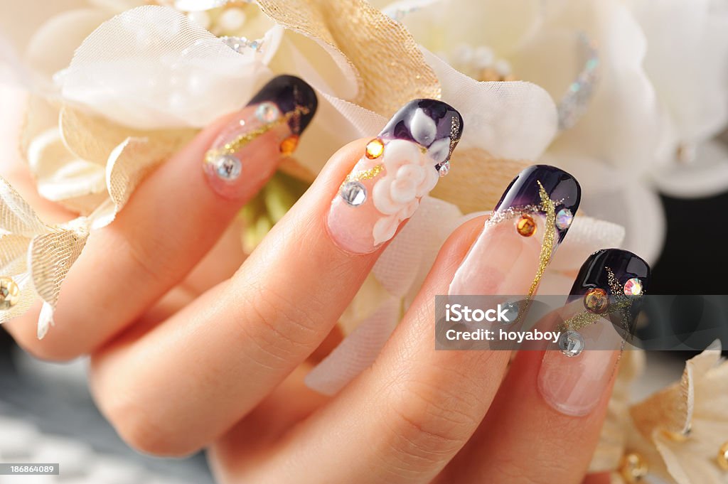 Unhas - Royalty-free Objeto Decorativo Foto de stock