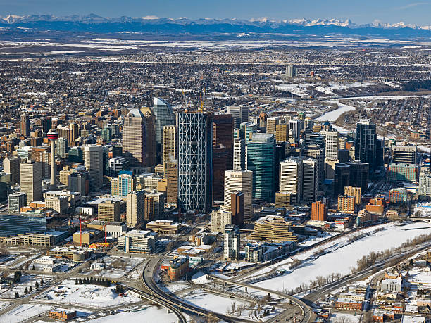 istock Downtown Calgary Aerial Photo 186864272