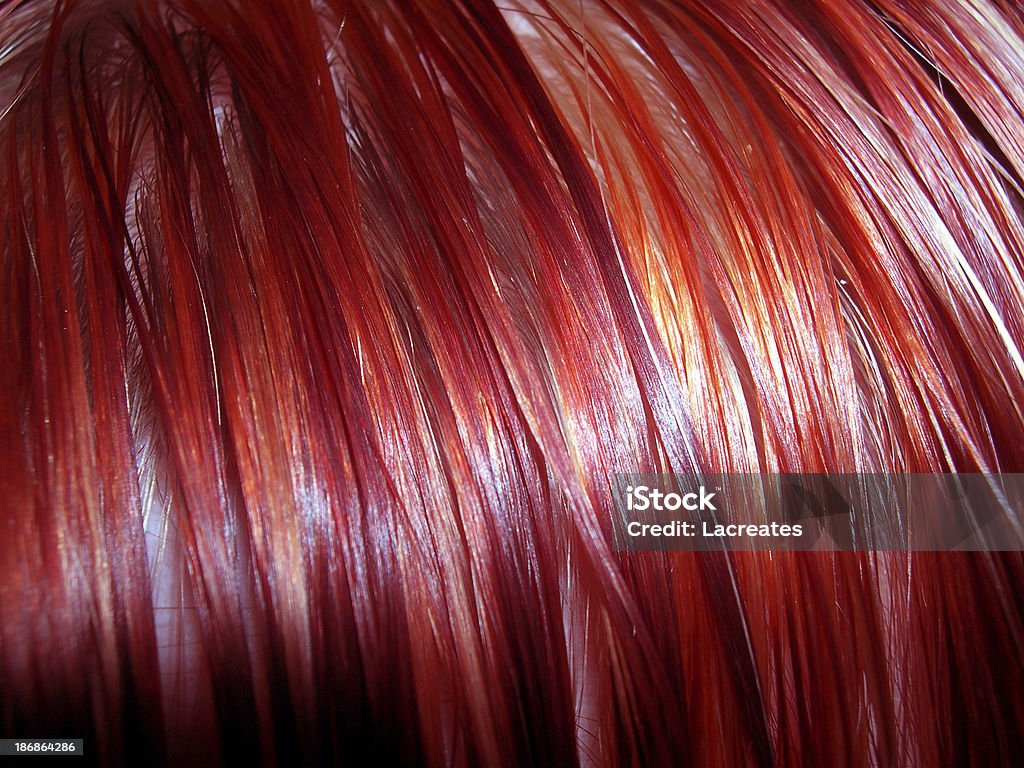 Pelo rojo y naranja 02 - Foto de stock de Abstracto libre de derechos