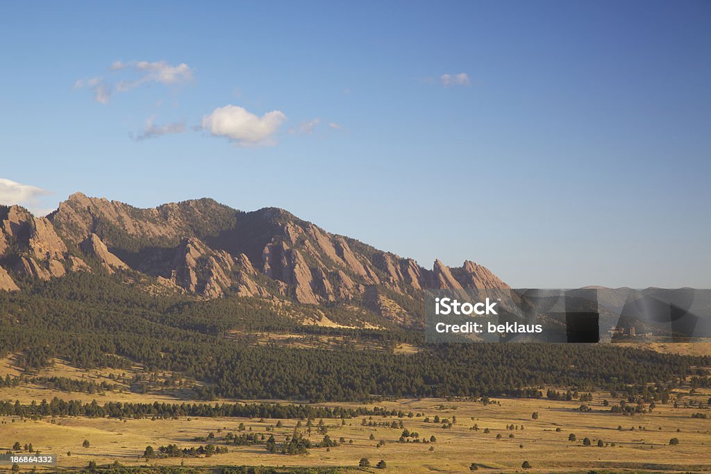 Boulder no Colorado Flatirons - Royalty-free Ao Ar Livre Foto de stock