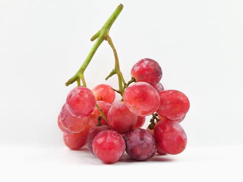 Grapes, isolated on white background. Juicy and vibrant, a perfect blend of sweetness and freshness