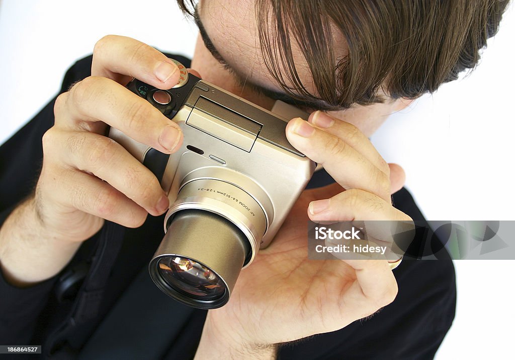 Hombre con cámara - Foto de stock de Adolescente libre de derechos