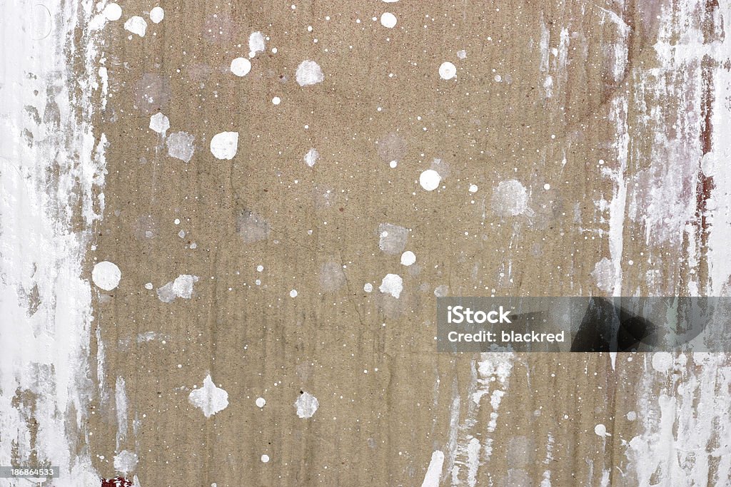 Grungy Cardboard Surface of grungy cardboard with white paint on it.Similar images - Abstract Stock Photo
