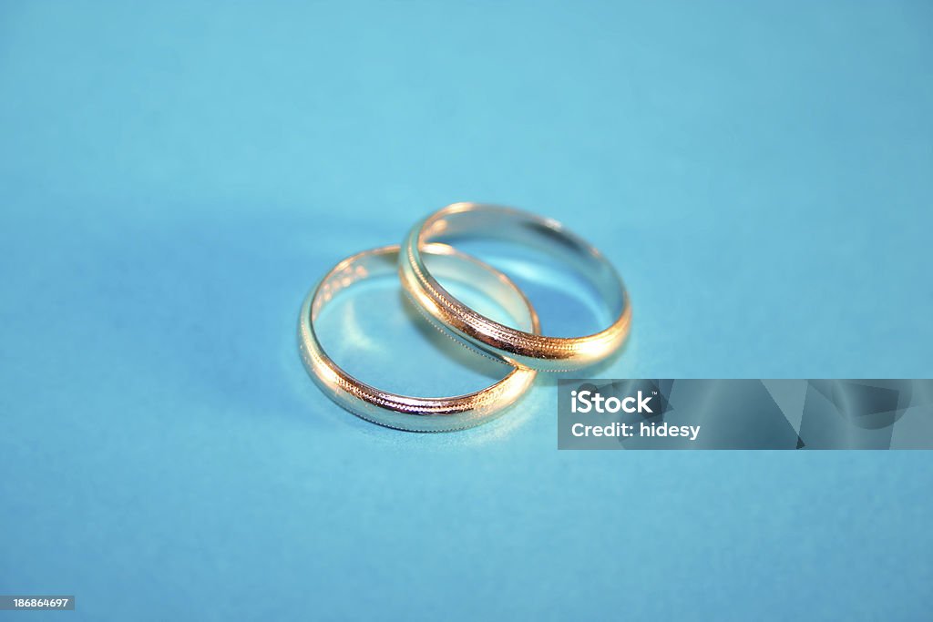 Hochzeit-Bands - Lizenzfrei Blau Stock-Foto