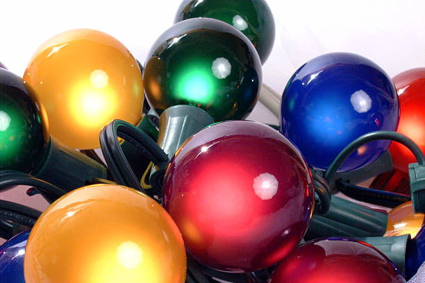 Christmas Lights stock photo