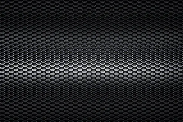 Chrome Grille Background. With clipping PATH (swap background). 