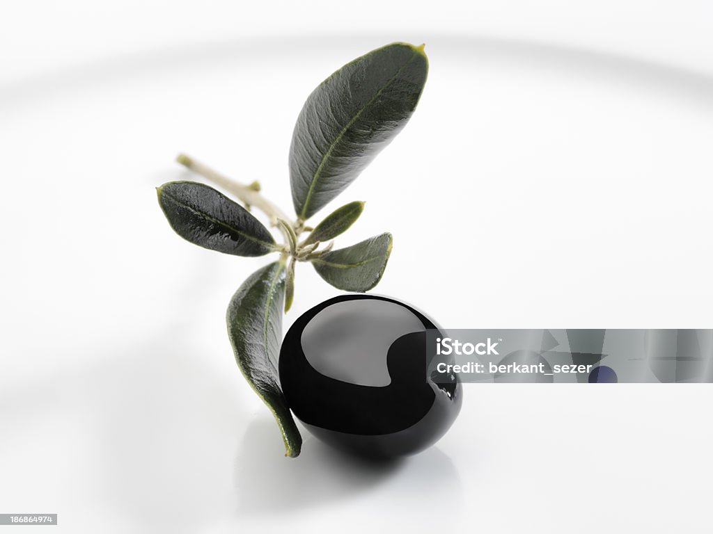 ブラックオリーブ - オリーブの枝のロイヤリティフリーストックフォト