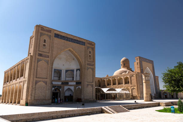 istock Chor-Bakr memorial complex, Bukhara, Uzbekistan. Minaret 1868653529