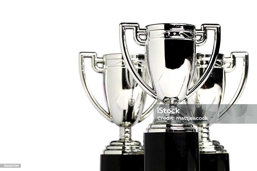 Os vencedores troféus - Foto de stock de Competição royalty-free