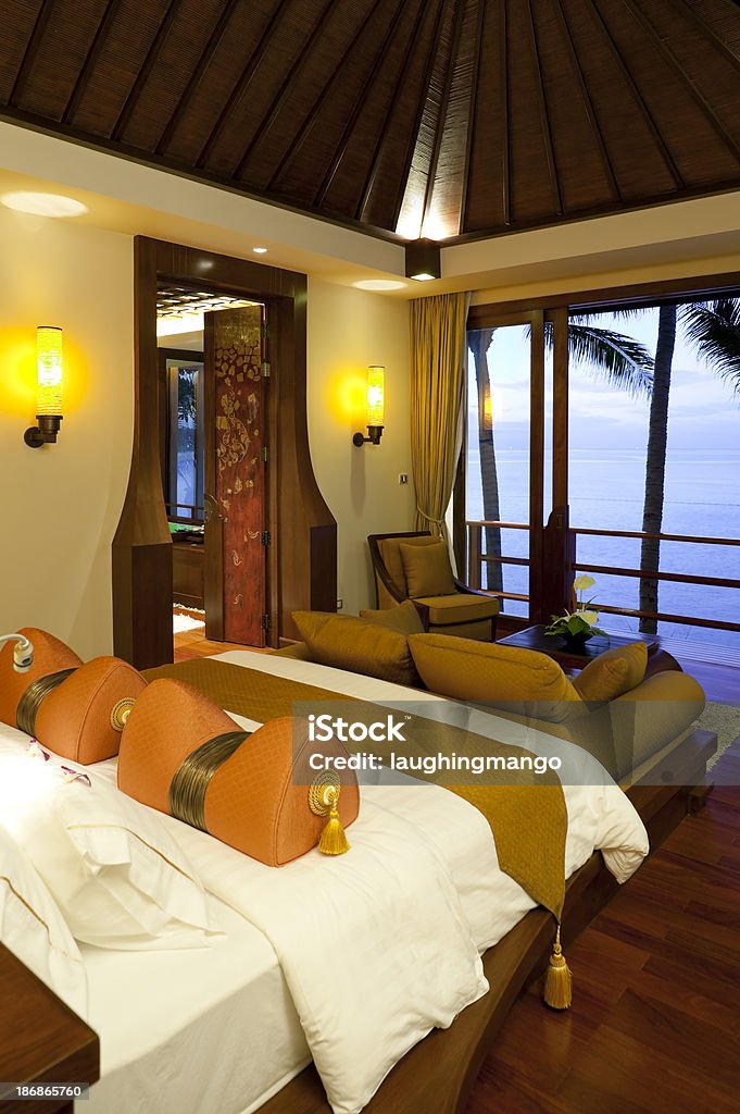 Camera di hotel phuket, Tailandia - Foto stock royalty-free di Interno di casa