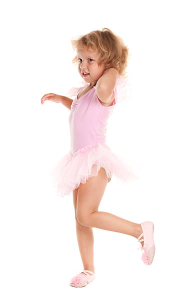istock Little girl in ballet suit 186865891