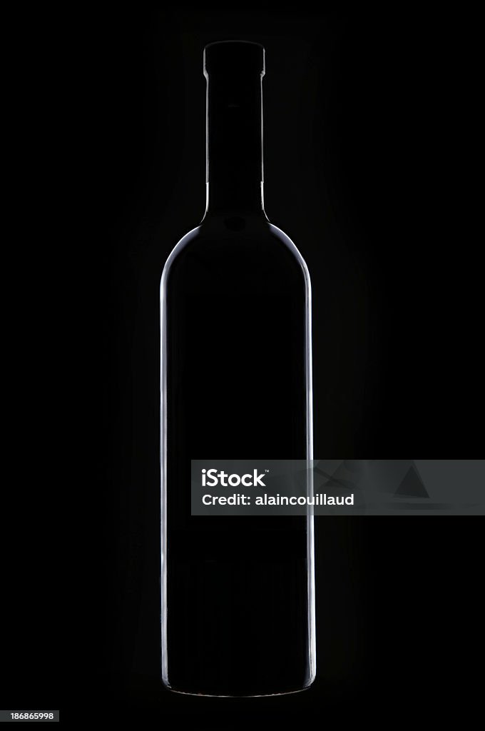 Wein bottle - Lizenzfrei Ausschluss Stock-Foto