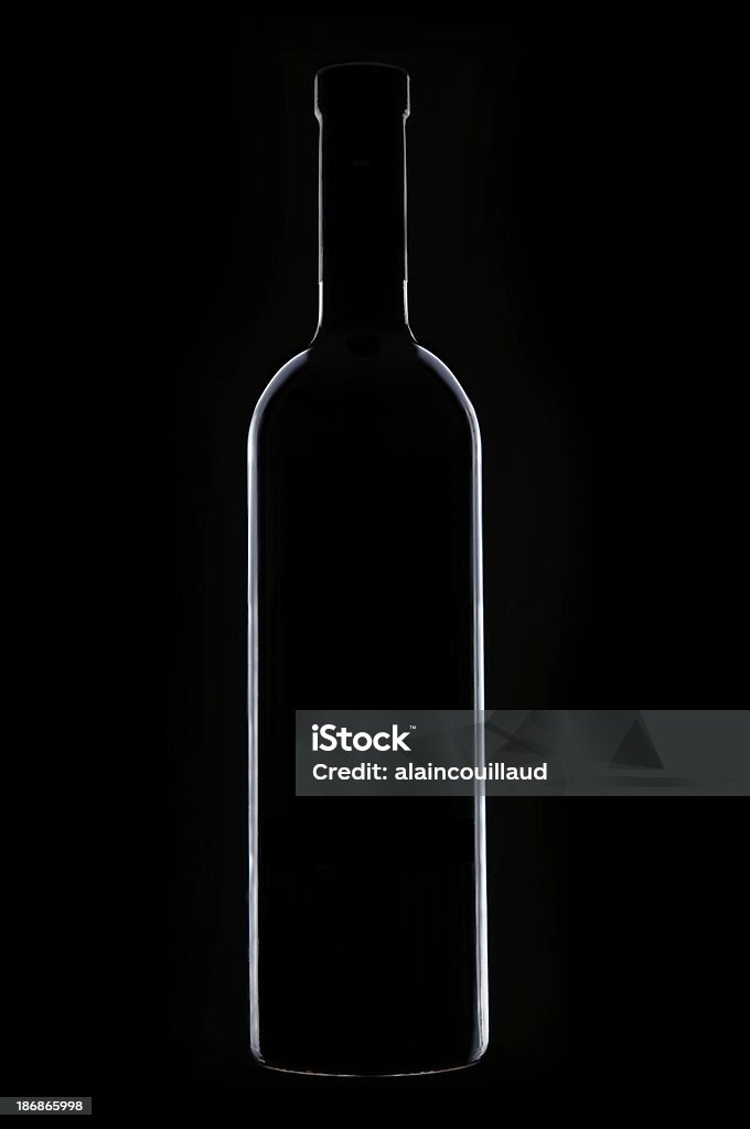 Винная бутылка - Стоковые фото Вертикальный роялти-фри