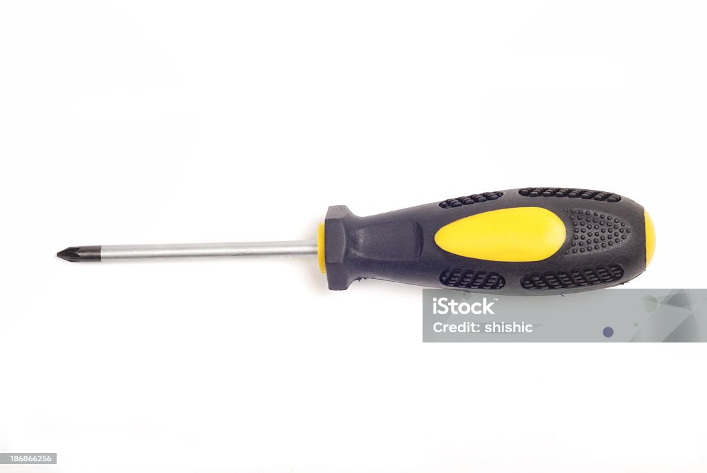screwdriver screwdriver on white background Screwdriver Stock Photo
