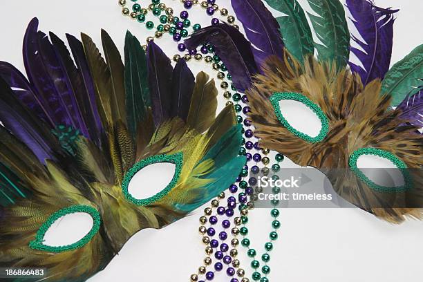 Mardi Gras Mask 2 Stock Photo - Download Image Now - Mardi Gras, Bead, Celebration