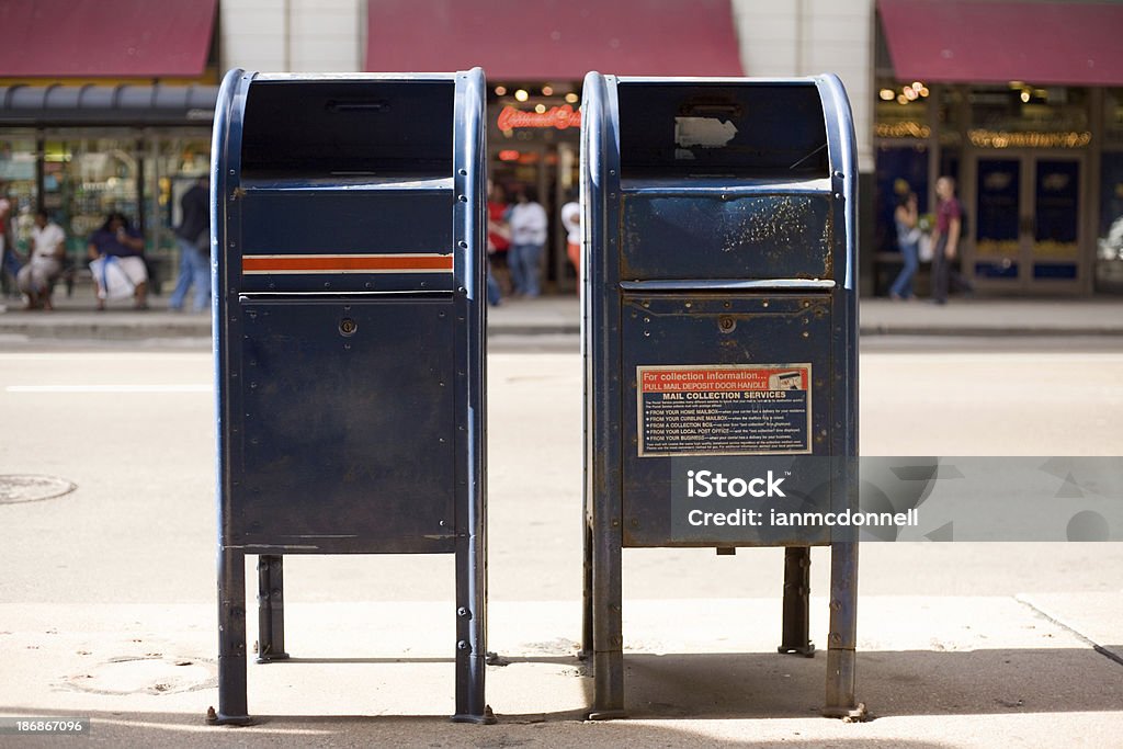 urban caixas de correio - Royalty-free Caixa de Correio Foto de stock