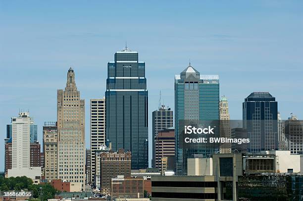 Kansas City Skyline 4 - Fotografie stock e altre immagini di Arte, Cultura e Spettacolo - Arte, Cultura e Spettacolo, Composizione orizzontale, Fotografia - Immagine