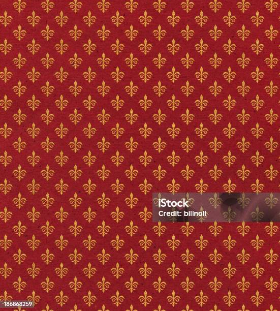 Foto de Papel Vermelho Com Um Símbolo e mais fotos de stock de Medieval - Medieval, Padrão, Antiguidade