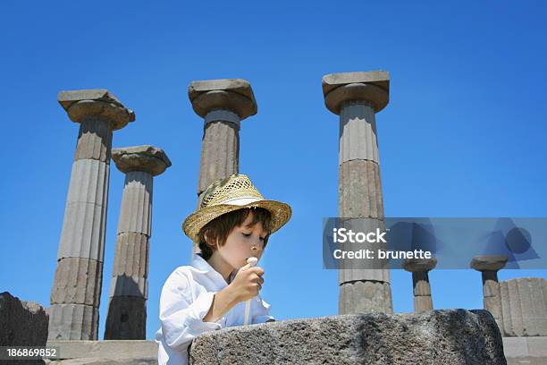 Little Archaeologist Stock Photo - Download Image Now - Ancient Greece, Child, Aristotle