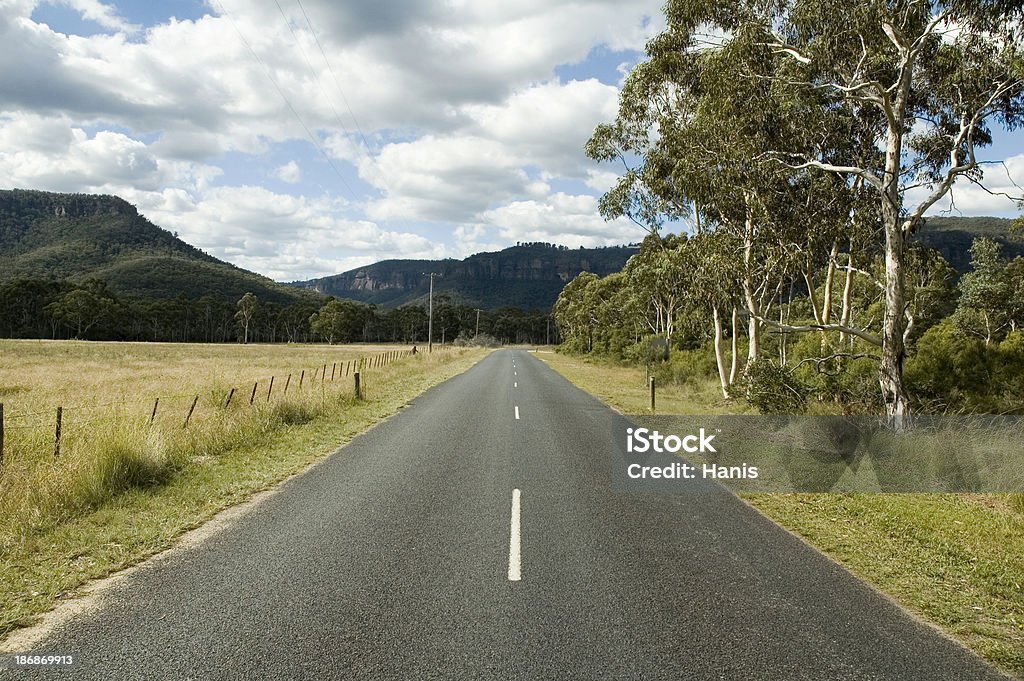 Carretera de campo - Foto de stock de Agricultura libre de derechos