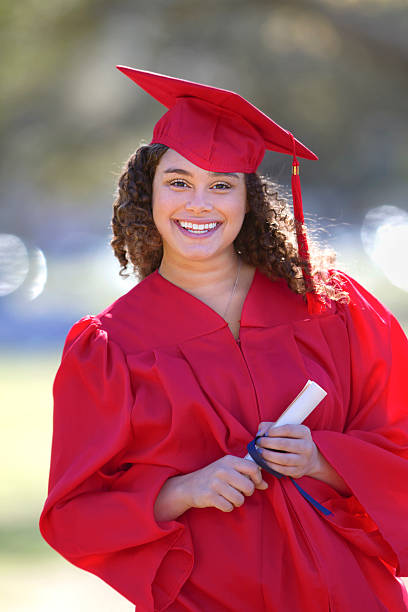 istock Ethnic Female on Graduation Day 186870193