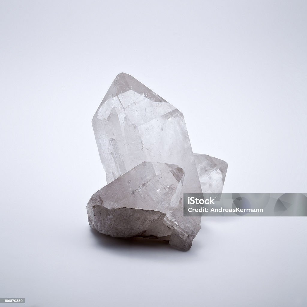 Cristal de cuarzo, Rock mineral - Foto de stock de Cuarzo libre de derechos