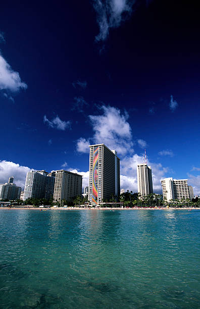 istock USA Hawaii O'ahu, Waikiki Beach, hotels. 186870838