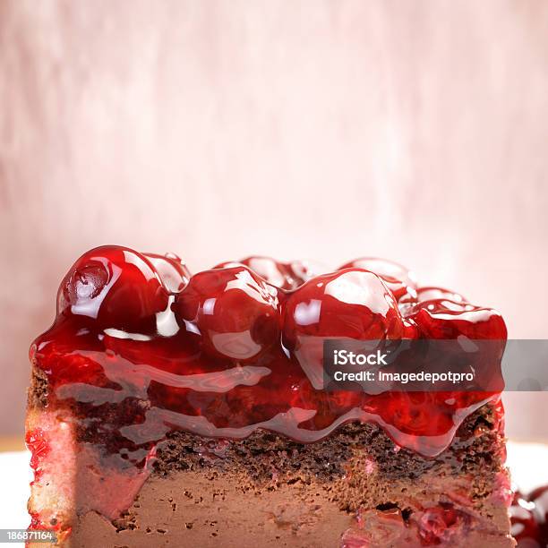 달콤한 체리 케이크 0명에 대한 스톡 사진 및 기타 이미지 - 0명, 건강에 좋지 않은 음식, 건강한 생활방식