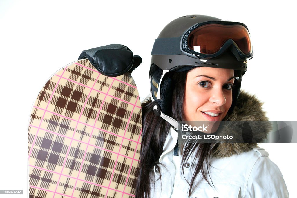 Snowboard Girl - Foto de stock de Accesorio de cabeza libre de derechos