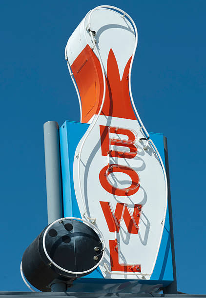 istock Neon Sign Bowl Art Deco and Retro 186871425