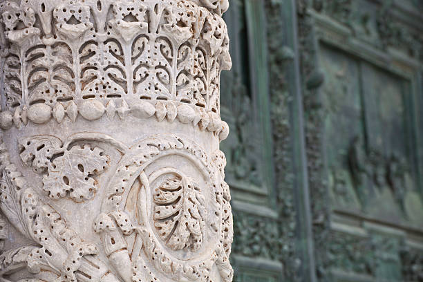 istock Column detail ,Cathedral Santa Maria Assunta in Pisa, 186871595
