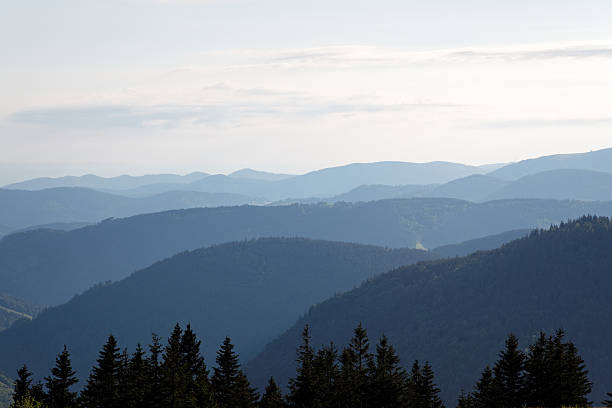 istock mountain skyline in the evening twilight 186871797